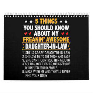 Farther And Mother In Law   From Daughter In Law Calendar