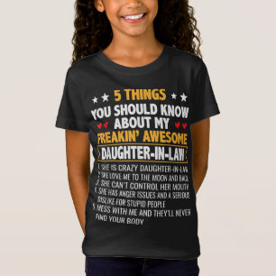 Farther And Mother In Law From Daughter In Law T-Shirt