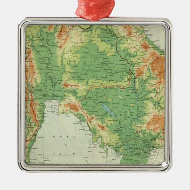 Farther India Metal Tree Decoration (Front)