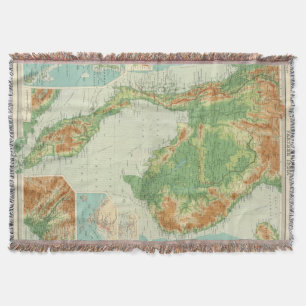 Farther India Throw Blanket