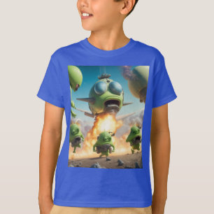 Farting Alien UFO T-Shirt