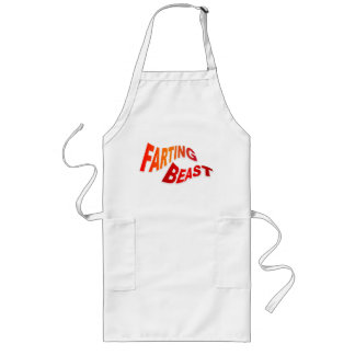 FARTING BEAST - hilarious innuendo humour Long Apron