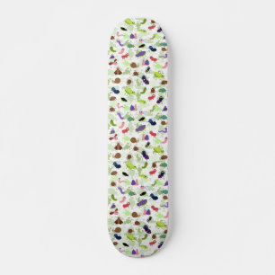 Farting Bug Pattern Skateboard