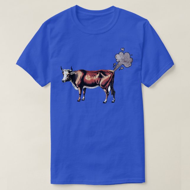 Farting Cow T-Shirt (Design Front)