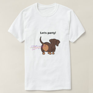 Farting Dachshund T-Shirt