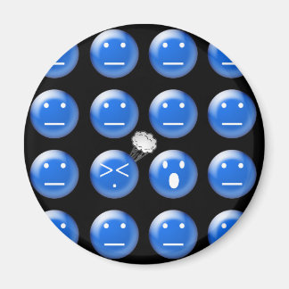Farting Faces magnet
