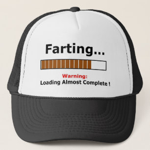 farting full trucker hat