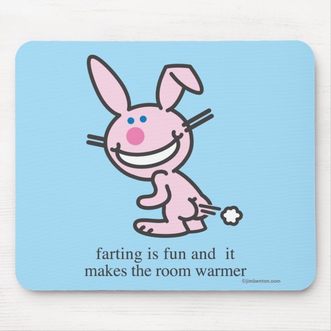 Farting is Fun Mouse Mat (Front)