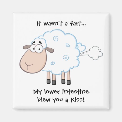 Image of Farting Sheep Magnet
