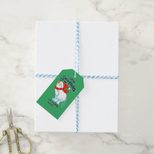 Farting Snowman How Snowflakes Are Really Made Gift Tags