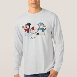 Farting Snowmen T-Shirt