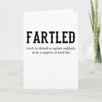 FARTLED Joke Dad Funny Saying Office Craftsman