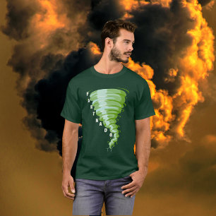 Fartnado Green Gas Tornado Dark Coloured Unisex T-Shirt