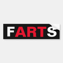 FARTS Bumper Sticker