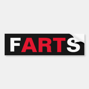 FARTS Bumper Sticker