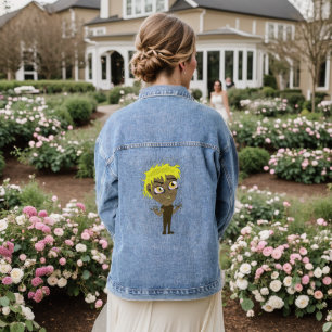 Farty Fingers  Chibi Denim Jacket