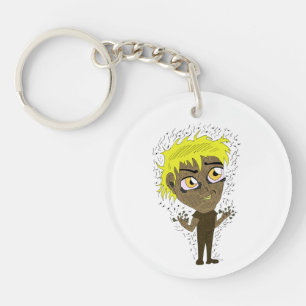 Farty Fingers Chibi Key Ring