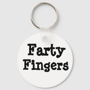 Farty Fingers Keychain