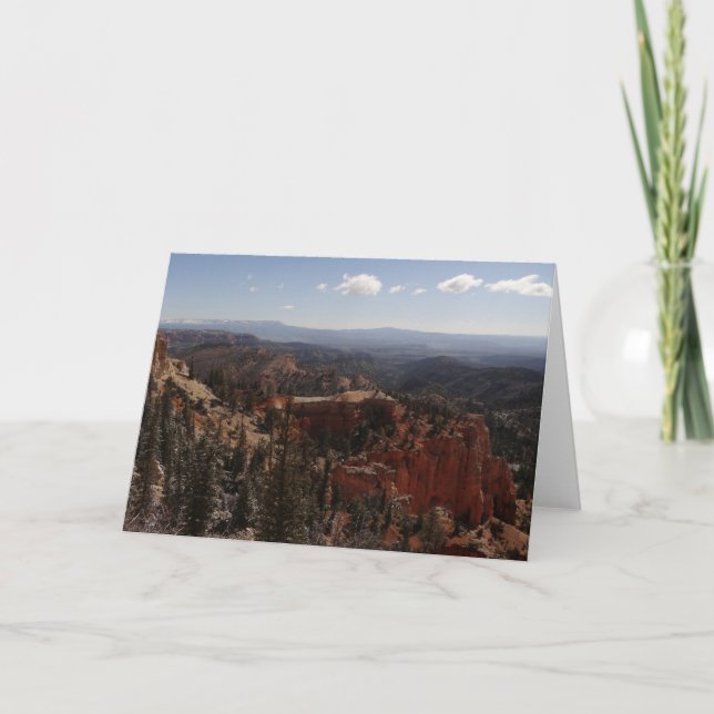 Farview Point at Bryce Canyon National Park Card (Front)