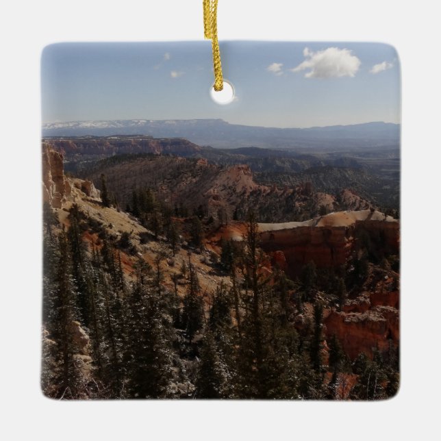 Farview Point at Bryce Canyon National Park Ceramic Ornament (Front)