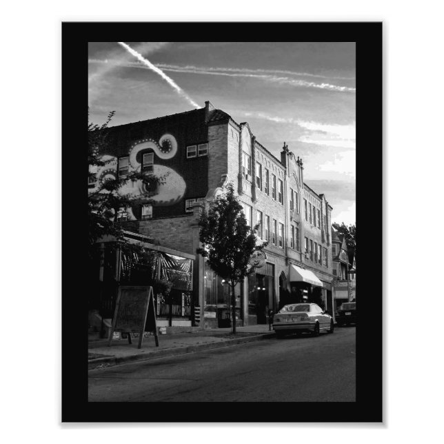 Farwell Avenue View Photo Print (Front)