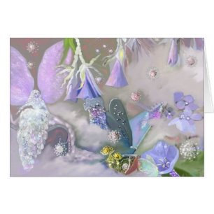 Fary in Her Small World, card