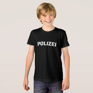 Fasching Polizei Kostüm Kinder Polizist Karneval Tri-Blend Shirt