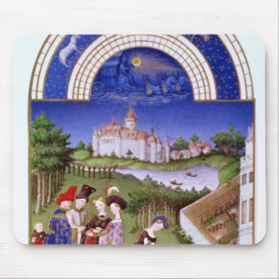 Fascimile of April' Mouse Mat