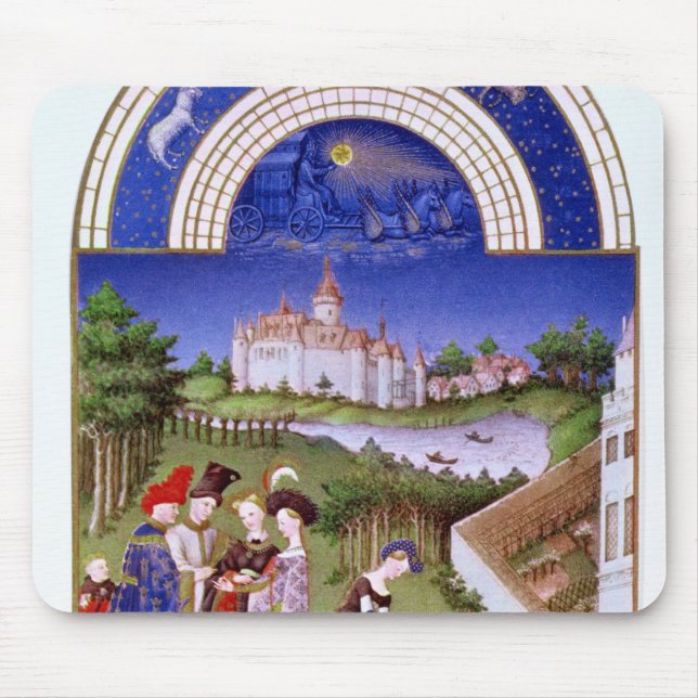 Fascimile of April' Mouse Mat (Front)