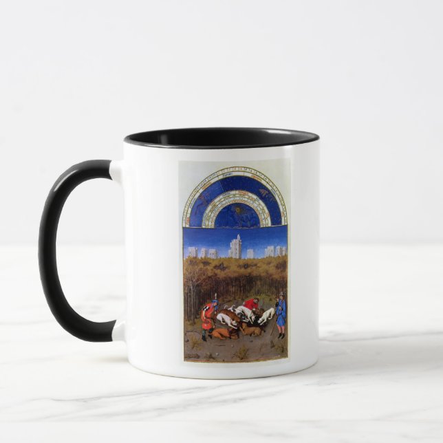 Fascimile of December Mug (Left)