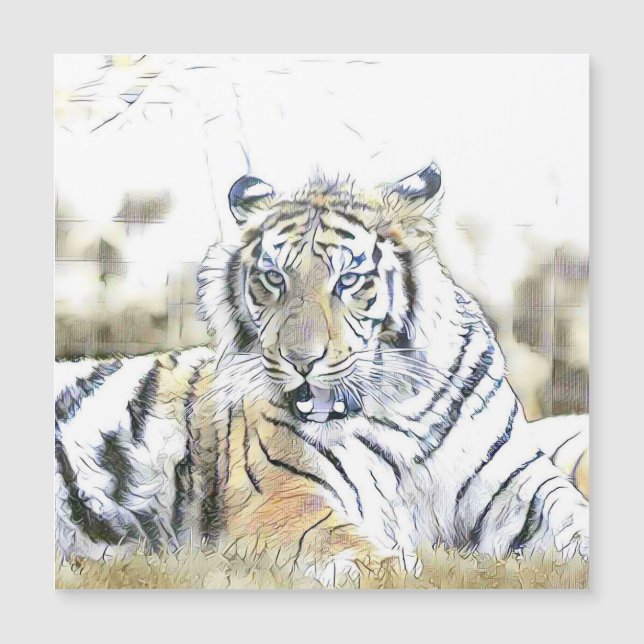 fascinating altered animals -Tiger (Front)