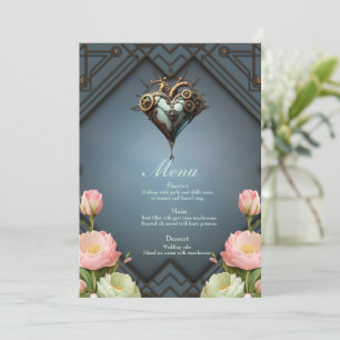 Fascinating steampunk heart  menu