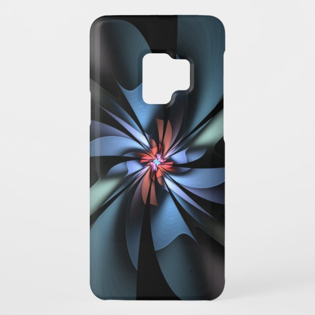 Fascination Abstract Light Blue and Green Case-Mate Samsung Galaxy Case (Back)