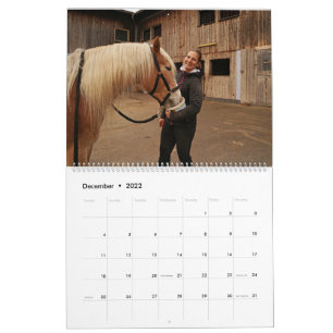 Fascination Haflinger Calendar