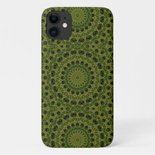 Fascination mushroom kaleidoscope iPhone 11 case