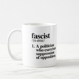 Fascist Definition Coffee Mug
