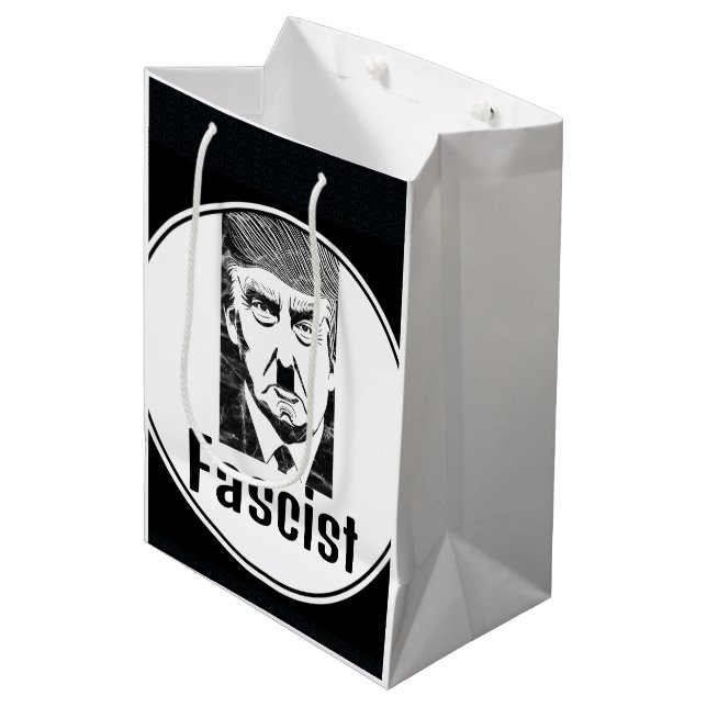 Fascist Trump Gift Bag (Front Angled)
