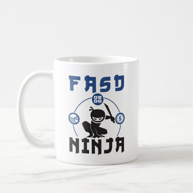 FASD Ninja Finance Administrative Department Coffee Mug (Left)