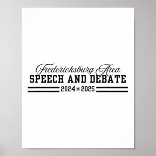 Fasd Speech And Debate 2024-2025 Poster