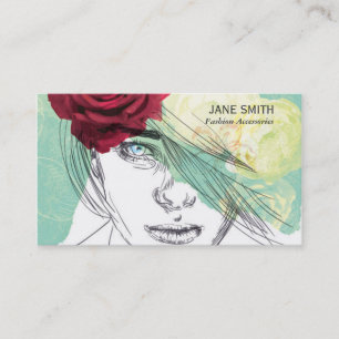 Fashion Accessories Fashion design stylish Business Card