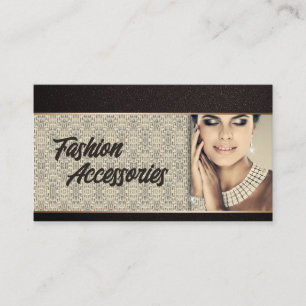 Fashion Accessories & Jewelery Business Card