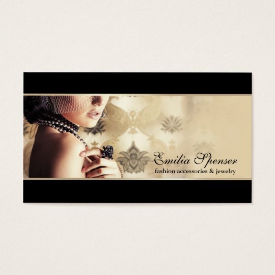 Fashion Accessories & Jewellery Business Card