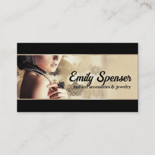 Fashion Accessories & Jewellery Business Card