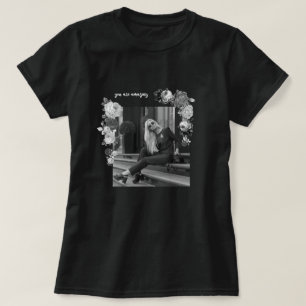 FASHION Art Girl Black and Grey Beautiful #2 T-Shirt
