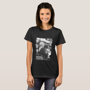 FASHION Art Girl Black and Grey Beautiful #3 T-Shirt
