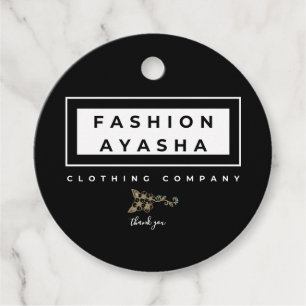 Fashion Ayasha Thank You Favour Tags