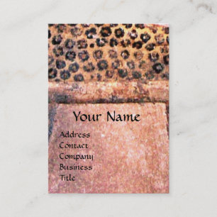 FASHION & BEAUTY OF ANTIQUE EGYPT MONOGRAM,pink Business Card