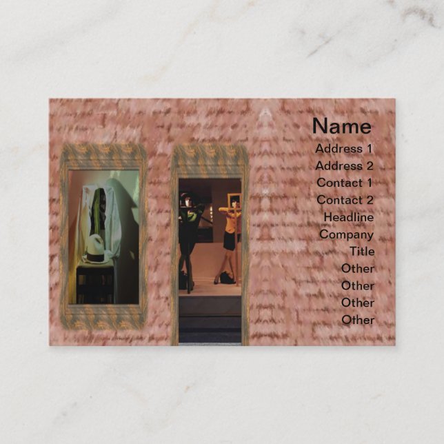 Fashion Boutique Business Card (Front)