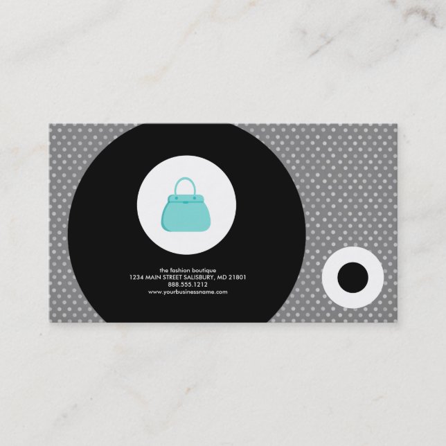 Fashion Boutique Business Cards (Front)