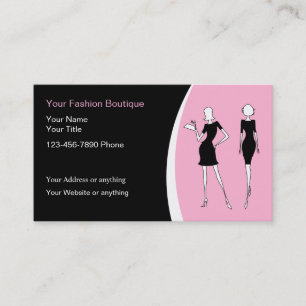 Fashion Boutique Business Cards